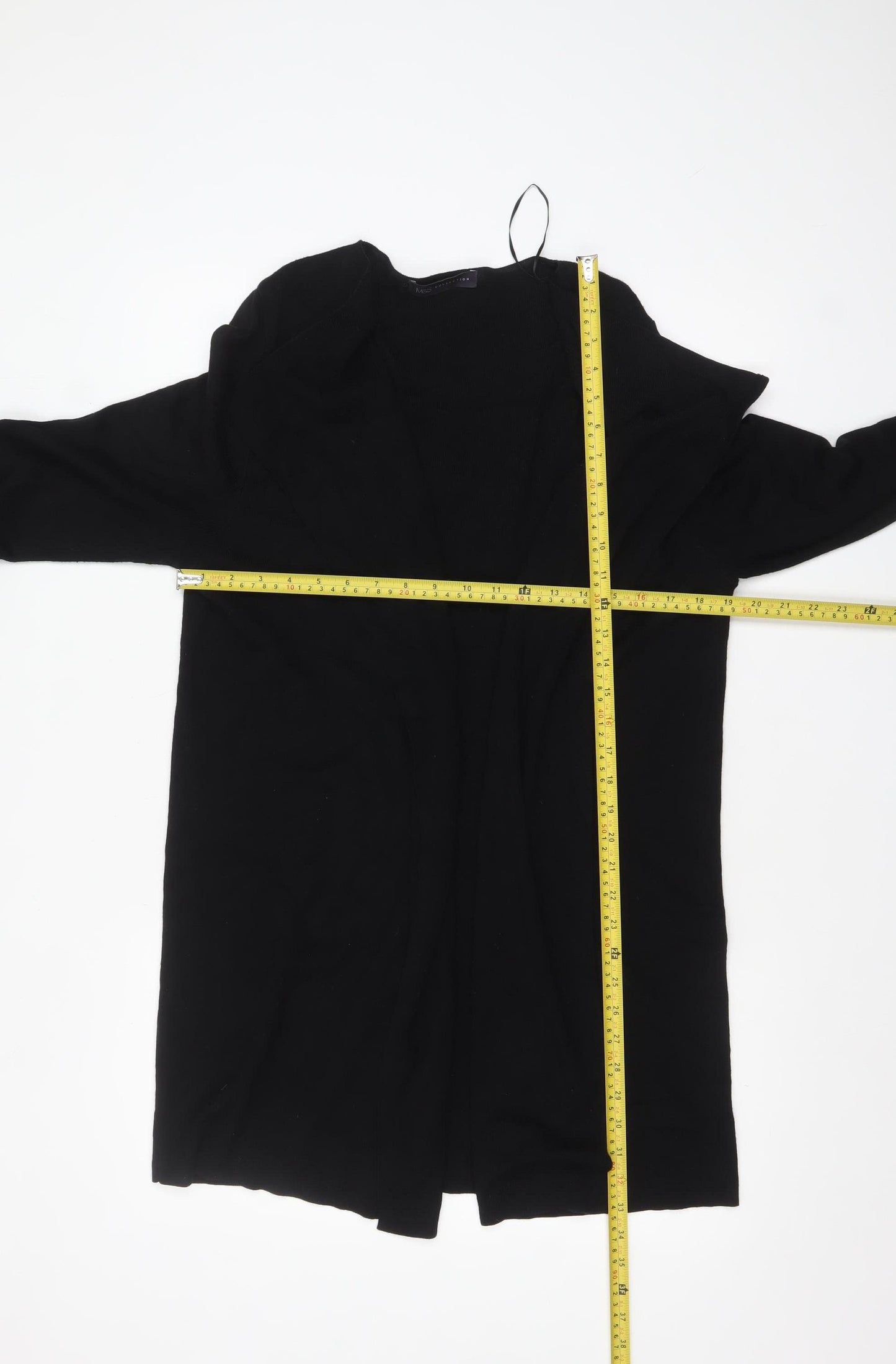 Marks and Spencer Women’s Black Long Sleeve Knit Cardigan L