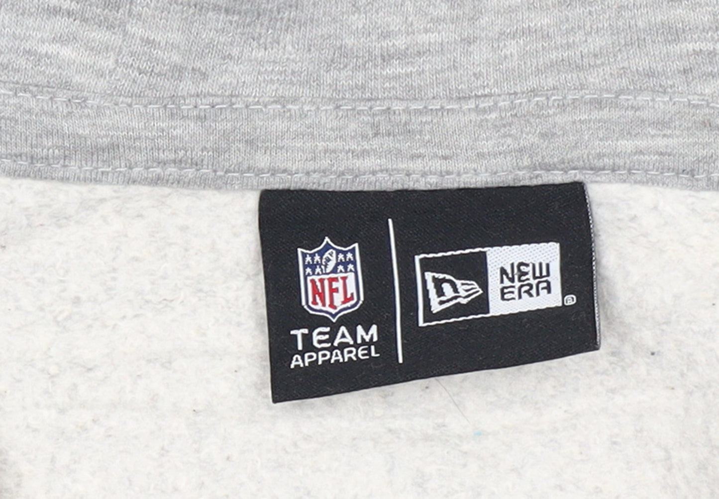 New Era Men’s Grey XL Full Zip Baltimore Ravens Hoodie