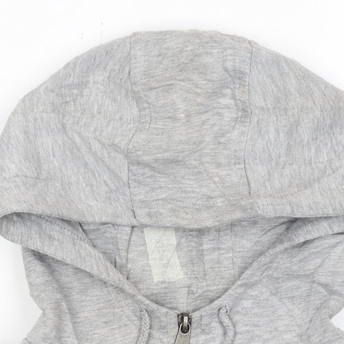New Era Men’s Grey XL Full Zip Baltimore Ravens Hoodie