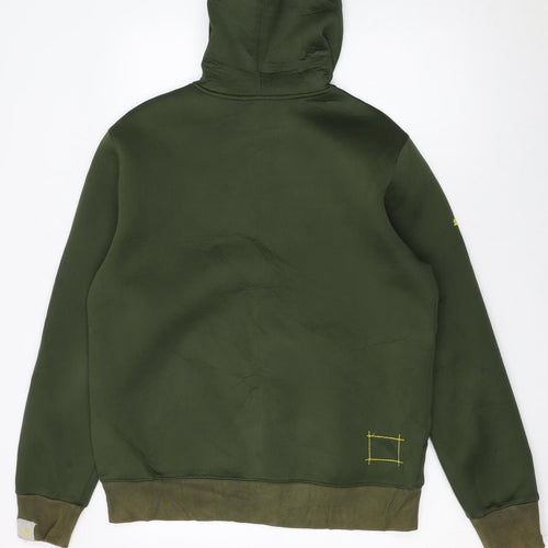 Puma Men’s Green Full Zip Hoodie Size M Regular Fit