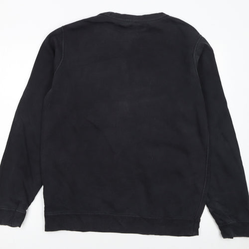 Nike Men's Black Fleece Pullover Sweatshirt M Regular Fit