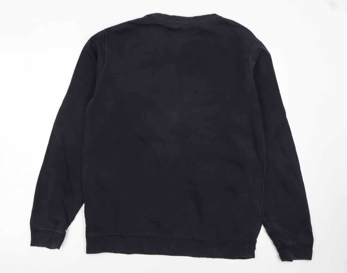 Nike Men's Black Fleece Pullover Sweatshirt M Regular Fit