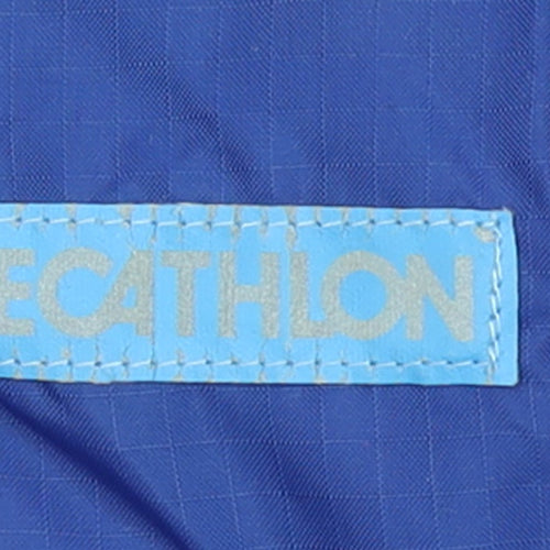 Decathlon Unisex Kids Blue M Windbreaker Lightweight Activewear Jacket