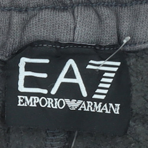 Emporio Armani EA7 Men's Grey Jogger Trousers M Regular Fit