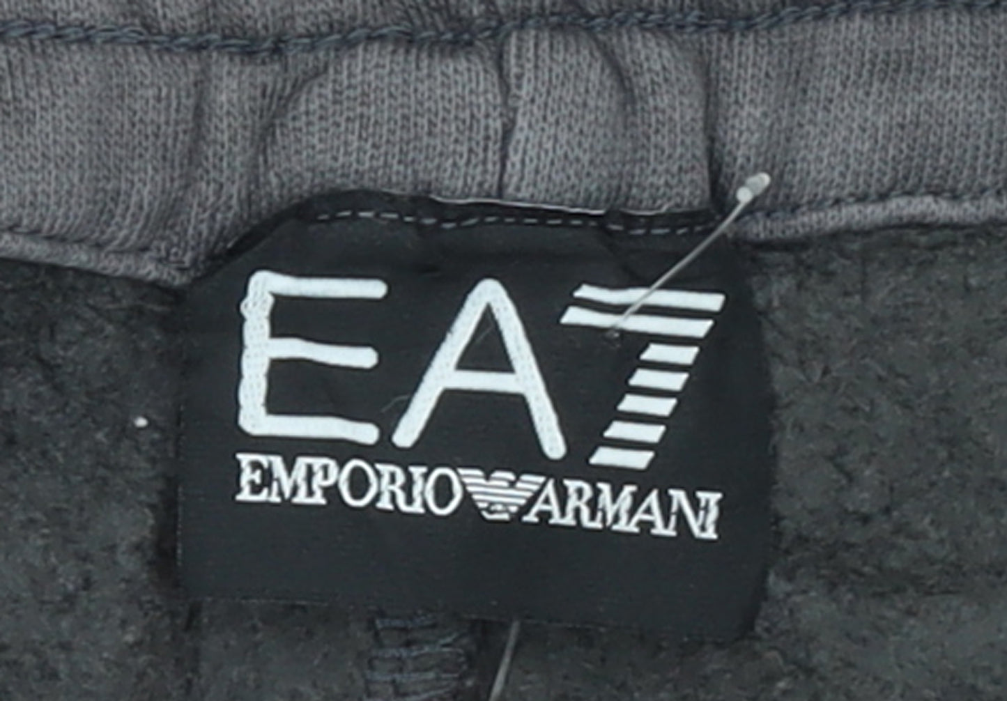 Emporio Armani EA7 Men's Grey Jogger Trousers M Regular Fit