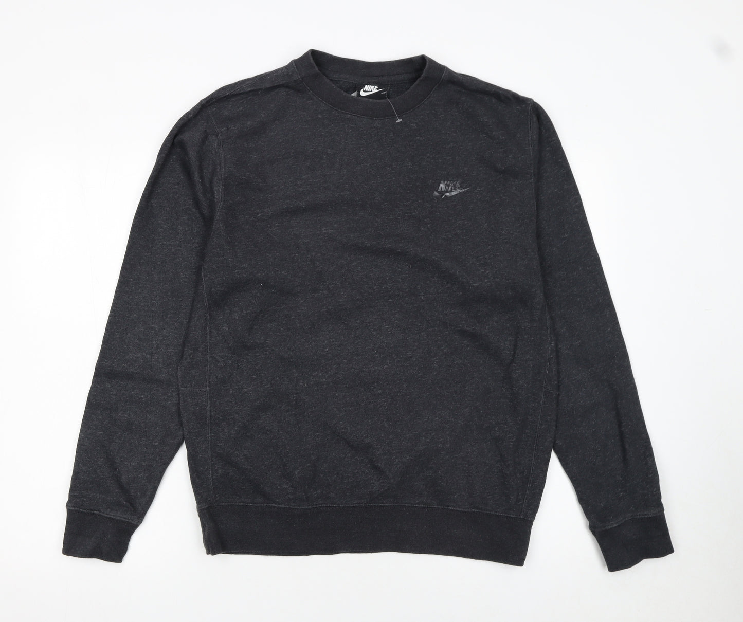 Nike Women’s Black Small Pullover Sweatshirt Crew Neck Casual