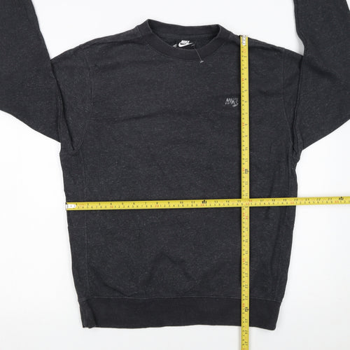 Nike Women’s Black Small Pullover Sweatshirt Crew Neck Casual
