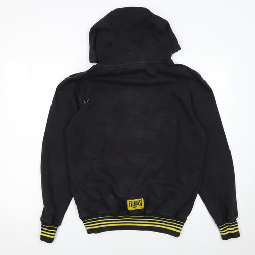 Everlast Men's Black Pullover Hoodie S Graphic Sports Fleece