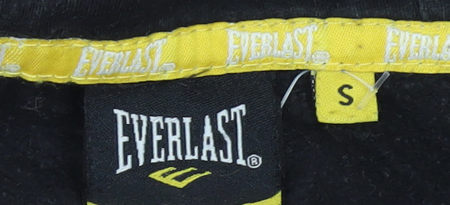 Everlast Men's Black Pullover Hoodie S Graphic Sports Fleece