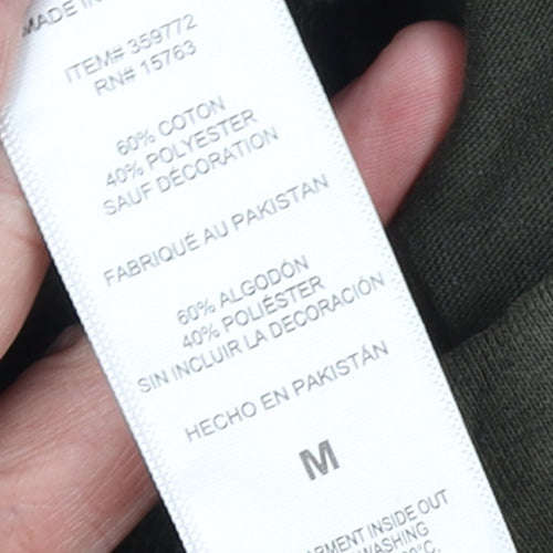 Champion Men's Green Jogger Sweatpants M Regular Fit