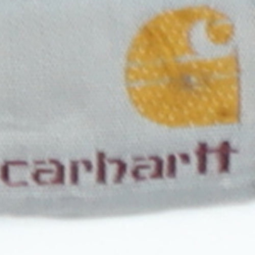 Carhartt Men’s Grey Fair Isle Crew Neck Sweatshirt Size M