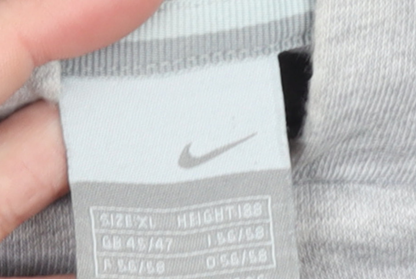 Nike Women Grey Full Zip Hoodie Size 2XL Cotton Blend