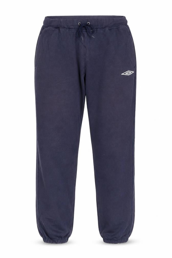 Front view of Umbro Men's Blue XL Fleece Sweatpants Joggers