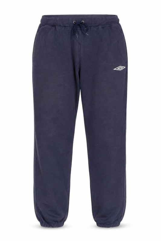 Front view of Umbro Men's Blue XL Fleece Sweatpants Joggers