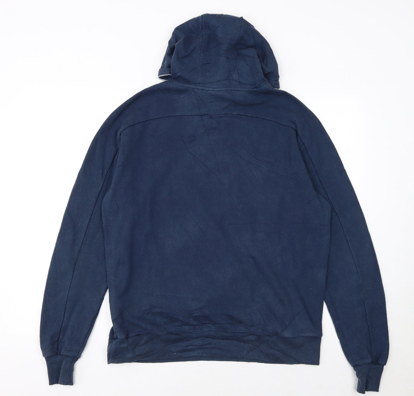Ellesse Men's Blue Pullover Hoodie M Logo Graphic Sportswear