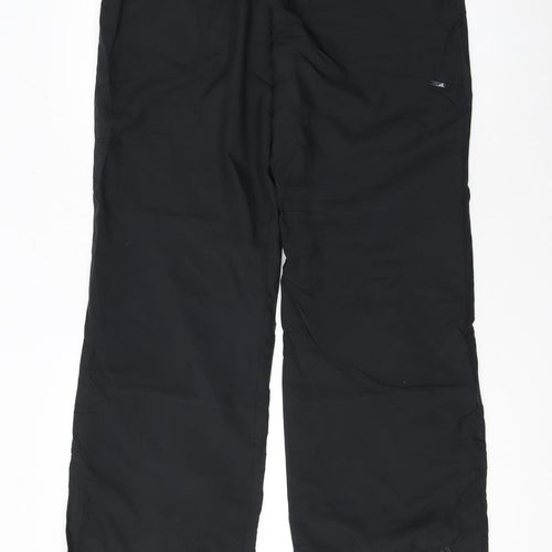 adidas Womens Black Size 12 Walking Trousers Lightweight Activewear