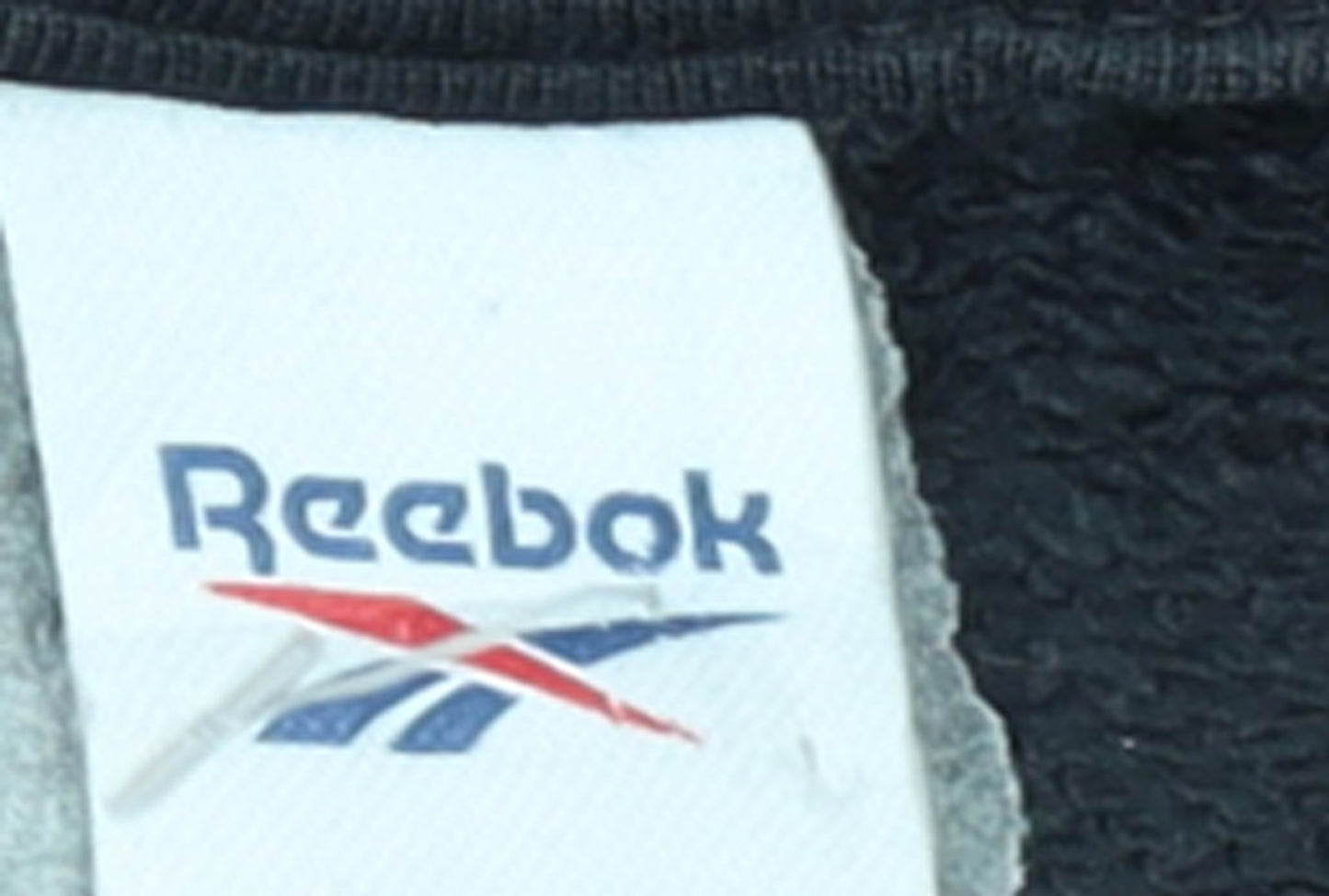 Reebok Men's Black Crew Neck Sweatshirt Size M Cotton Blend