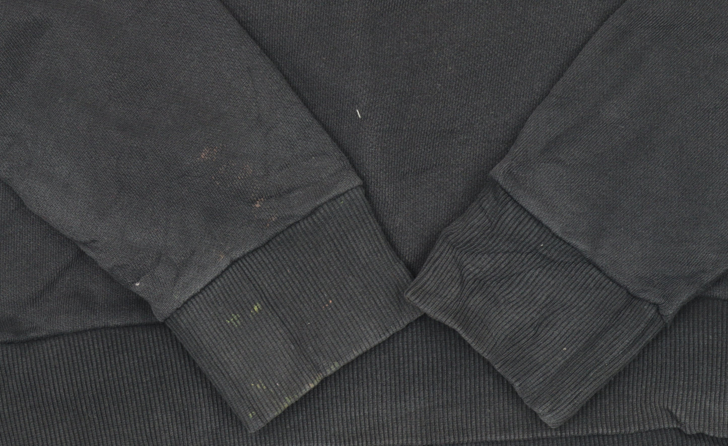 Reebok Men's Black Crew Neck Sweatshirt Size M Cotton Blend