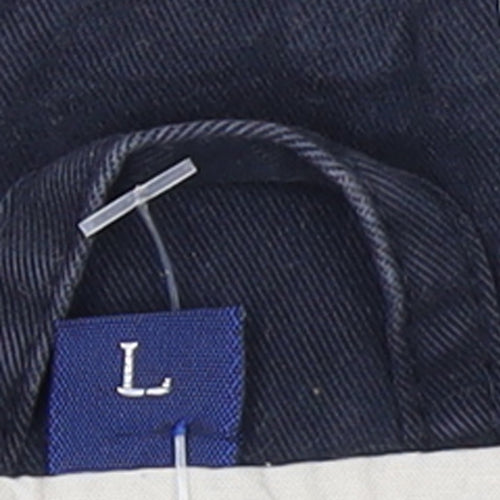 Gant Men's Blue Bomber Jacket L Twill Cotton Nylon Classic Style