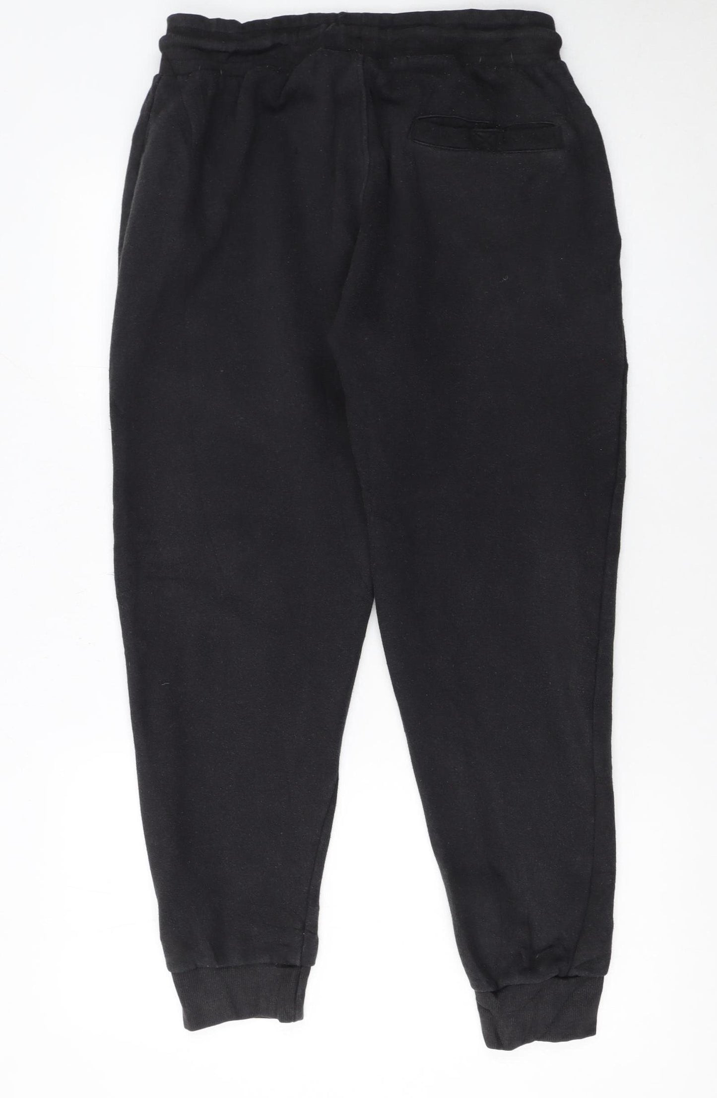 Nautica Men's Black Jogger Sweatpants Size M Cotton Blend