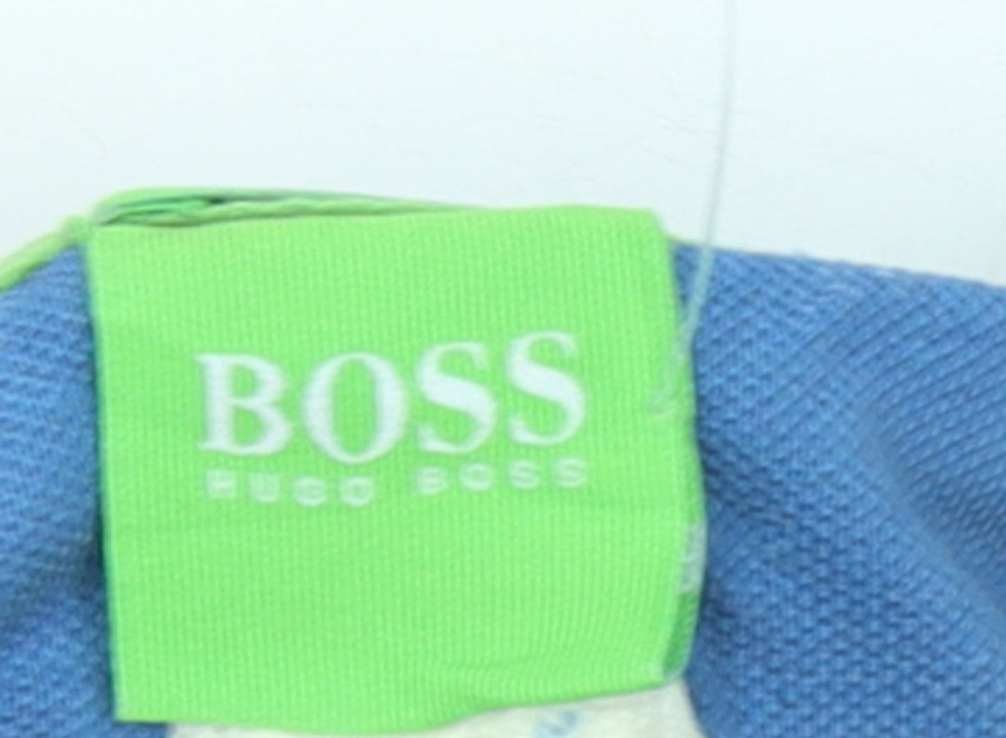 Hugo Boss Men’s Blue 2XL Polo Shirt Classic Cotton Short Sleeve