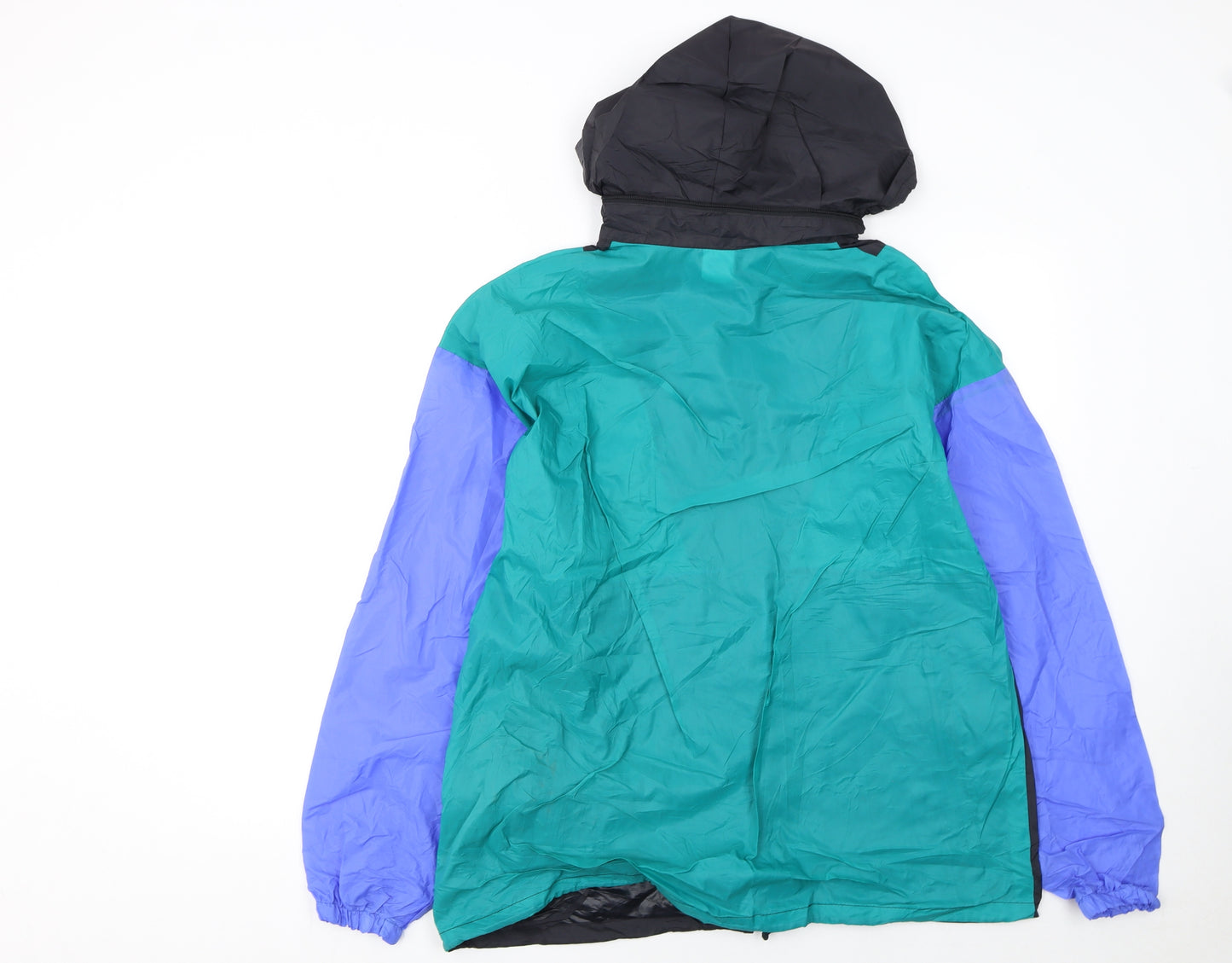 Salik International Womens Multicoloured 90s Windbreaker Jacket Size 6