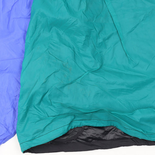 Salik International Womens Multicoloured 90s Windbreaker Jacket Size 6