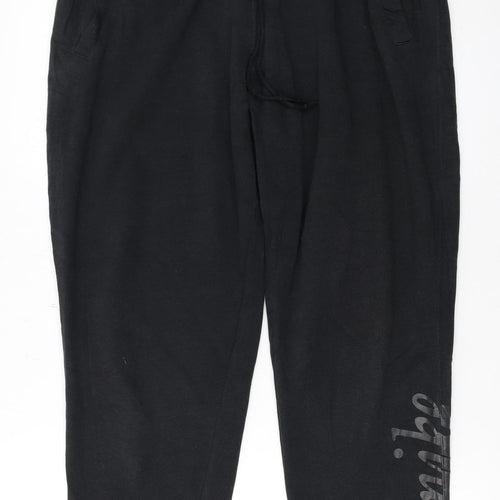Nike Men's Black Jogger Trousers L Regular Fit Sportswear