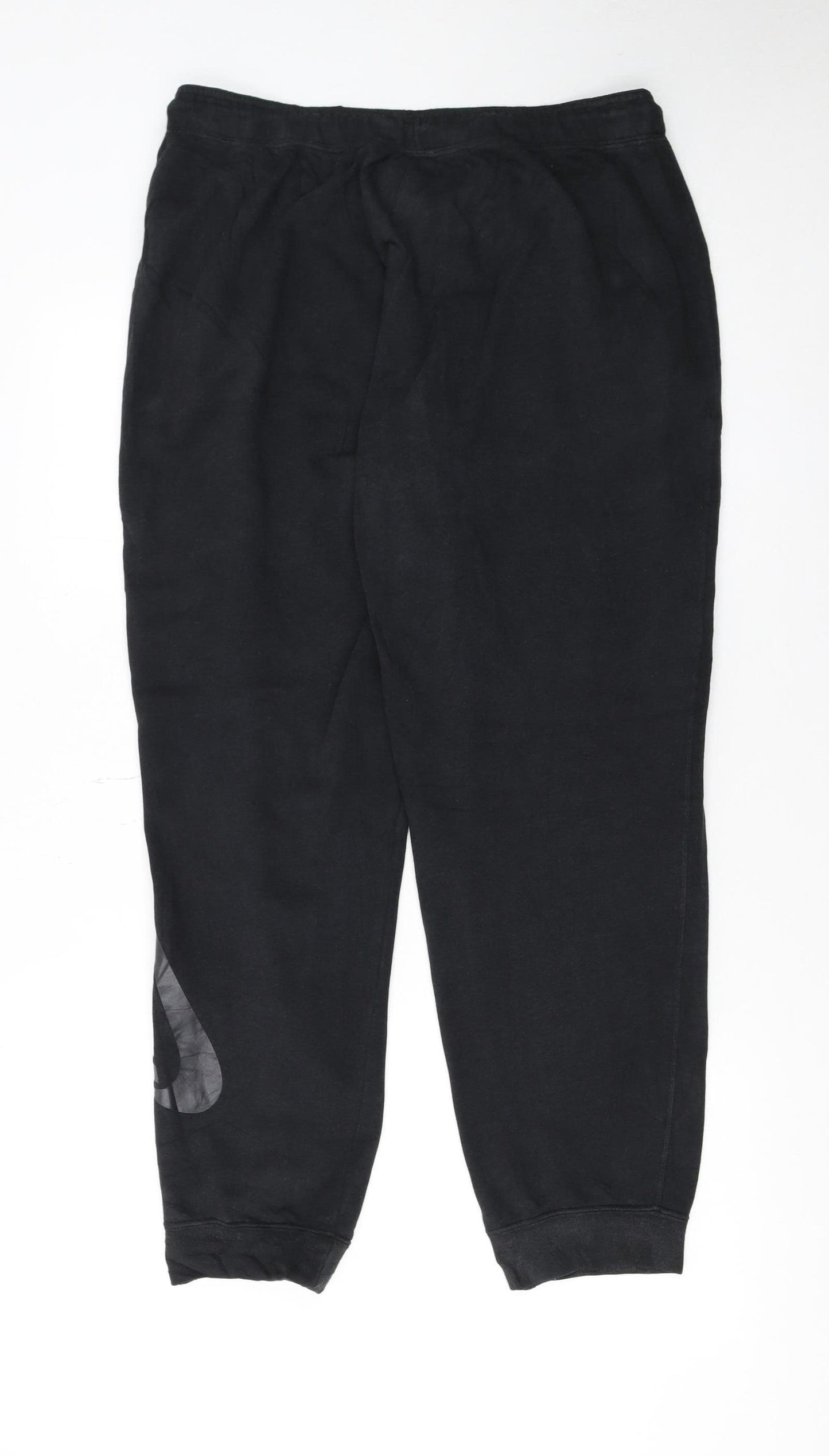 Nike Men's Black Jogger Trousers L Regular Fit Sportswear