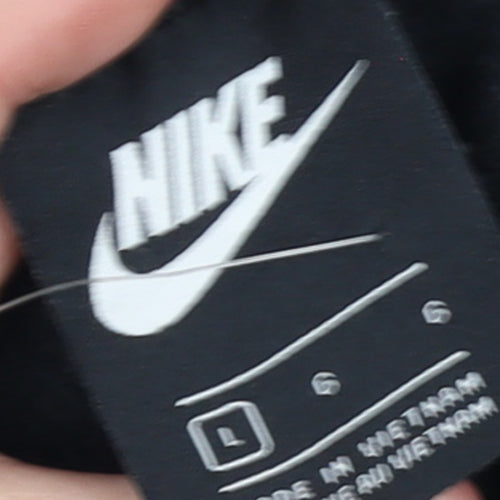 Nike Men's Black Jogger Trousers L Regular Fit Sportswear