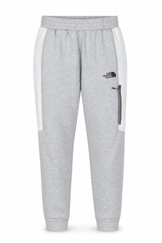 Front view of The North Face Men's Grey Regular Fit Jogger Sweatpants S
