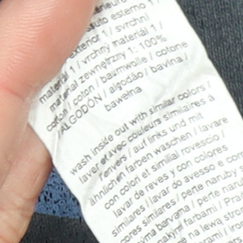 O'Neill Men's Blue Pullover Hoodie L Graphic Surf Style