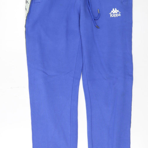 Kappa Womens Blue Jogger Trousers M Elastic Waist Sportswear