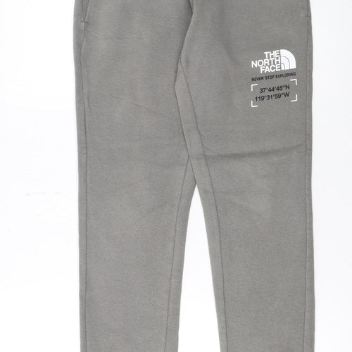 The North Face Womens Grey Jogger Sweatpants XS Comfortable Lined
