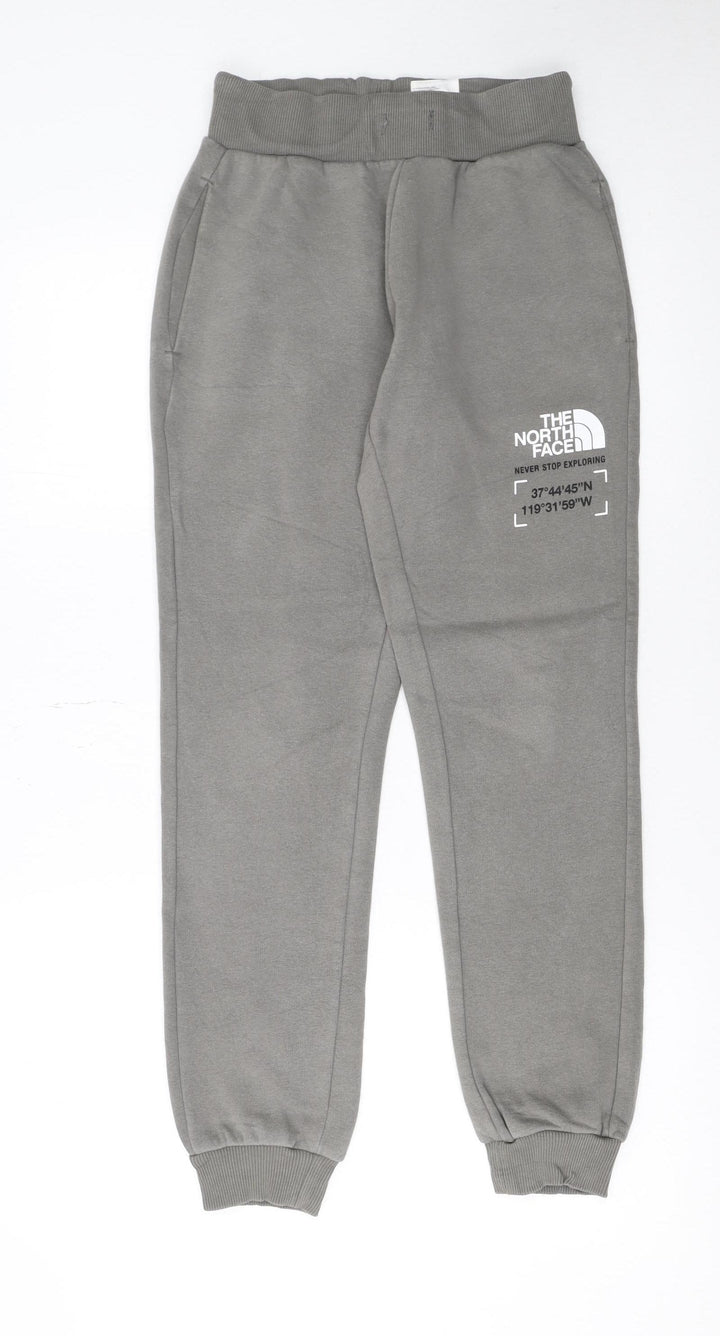 The North Face Womens Grey Jogger Sweatpants XS Comfortable Lined