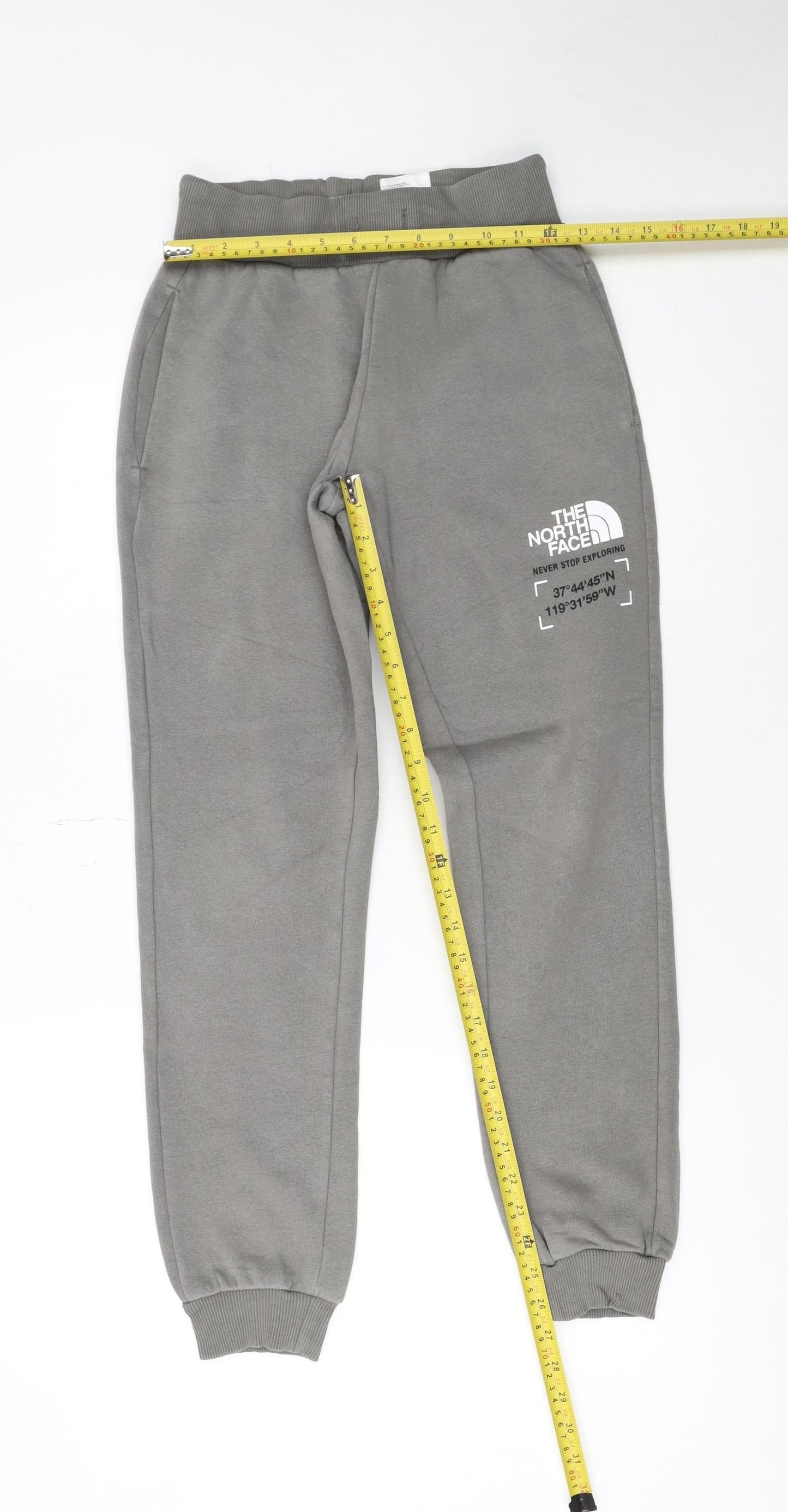 The North Face Womens Grey Jogger Sweatpants XS Comfortable Lined