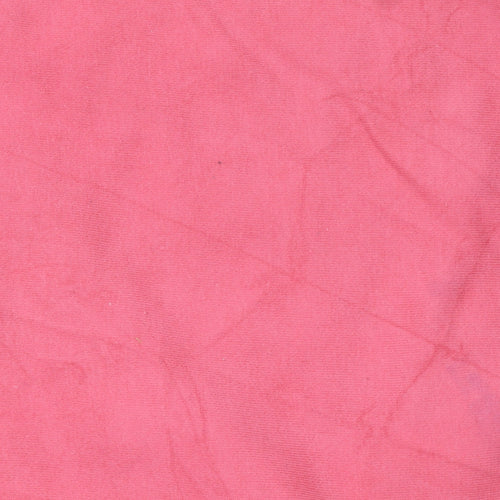 South Womens Pink Wide-Leg Jersey Trousers Size 22L Elastic Waist