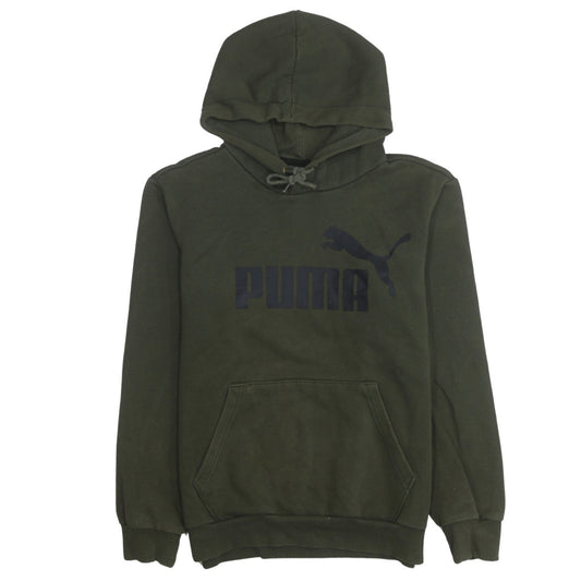 Puma Men's Green XS Pullover Hoodie Sweatshirt