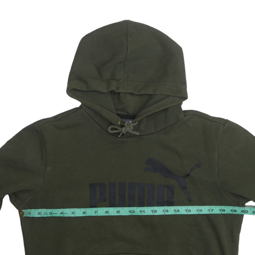 Puma Men's Green XS Pullover Hoodie Sweatshirt