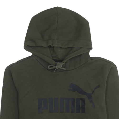 Puma Men's Green XS Pullover Hoodie Sweatshirt