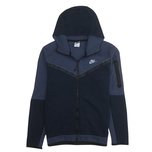 Nike Men's Blue Full Zip Hoodie Size L Regular Fit