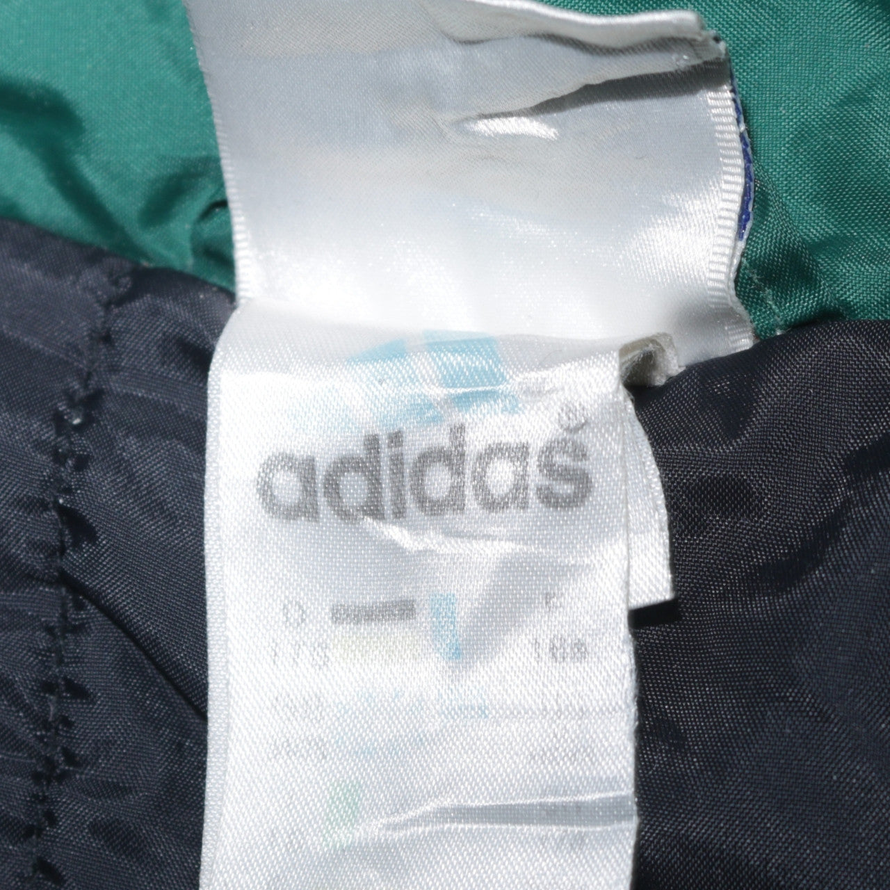 Adidas Men’s Green & Black Windbreaker Jacket L Hooded Sportswear