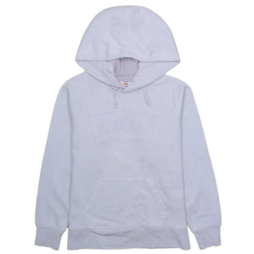 Levi's Women's Lilac Hoodie XS Pullover Cotton Blend Casual