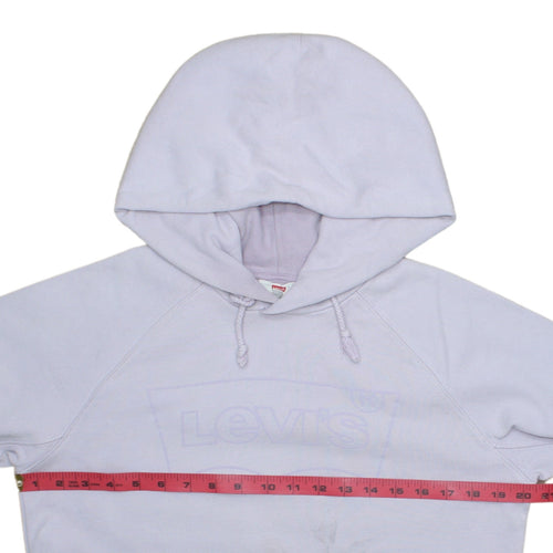 Levi's Women's Lilac Hoodie XS Pullover Cotton Blend Casual