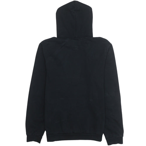Puma Boys Black Pullover Hoodie 15-16 Years Logo Fleece Sweatshirt