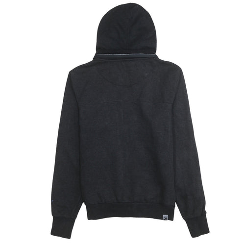 Puma Men's Black Full Zip Hoodie Size M Sports Fleece Sweatshirt