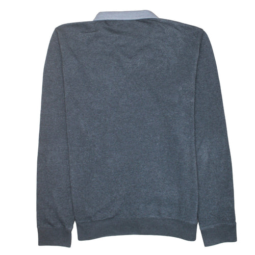 Calvin Klein Men’s Grey 1/4 Zip Golf Sweatshirt XL Regular Fit