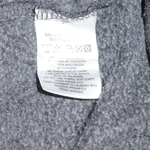 Calvin Klein Men’s Grey 1/4 Zip Golf Sweatshirt XL Regular Fit