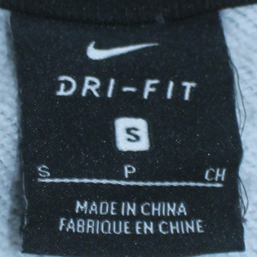 Nike Men's Grey Dri-FIT Full Zip Hoodie Size S