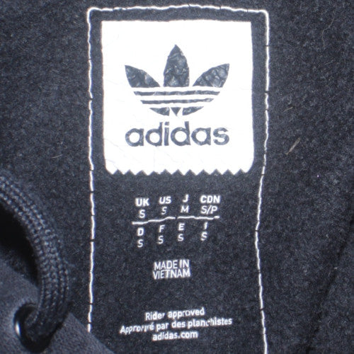 Adidas Mens Black Camo Logo Pullover Hoodie Size S